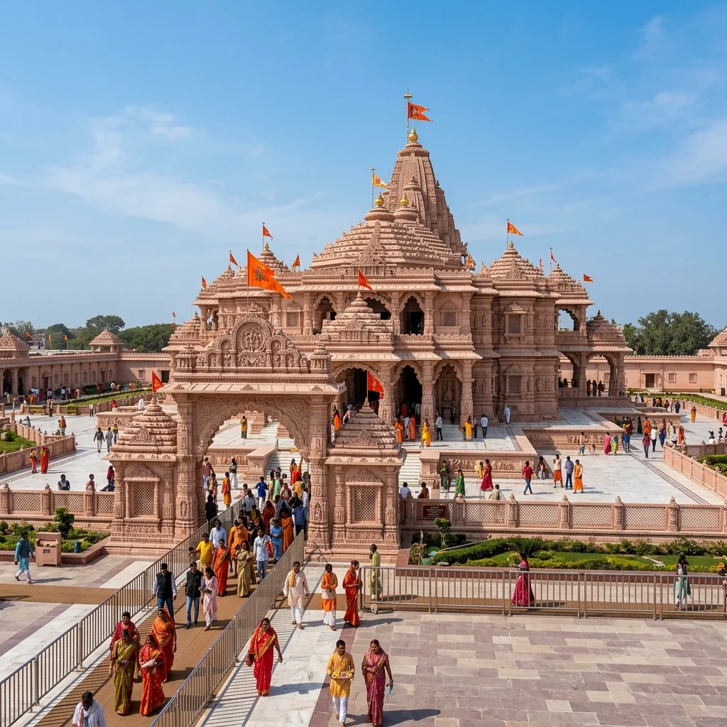 Shri Ram Janmabhoomi Mandir (Day)