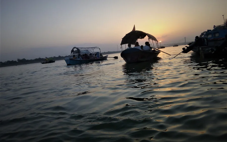Boat Ride at Sangam