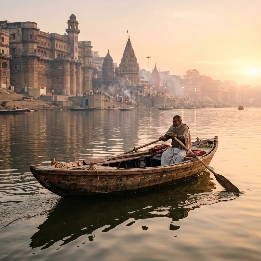 Sunrise Boat Ride on the Ganga
